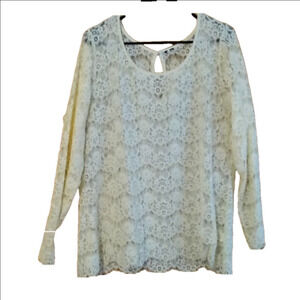 Maurices Beautiful Dressy Lace Blouse